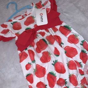 NWT Baby Girl Strawberry Dress